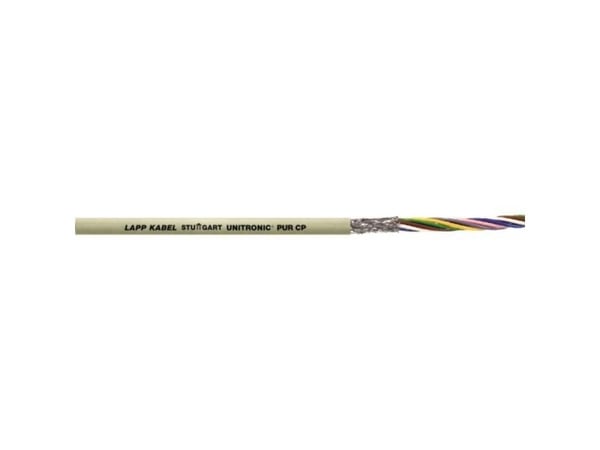 LAPP 32805-100 Datakabel UNITRONIC® PUR CP 10 x 0,25 mm² Grå 100 m