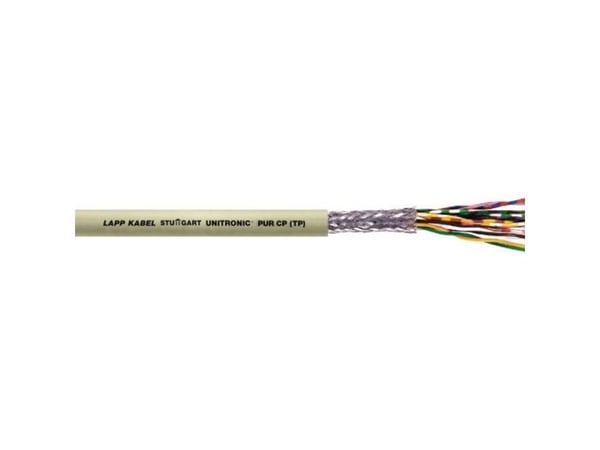 LAPP 32851-100 Datakaapeli UNITRONIC® PUR CP (TP) 3 x 2 x 0,25 mm² Grå 100 m