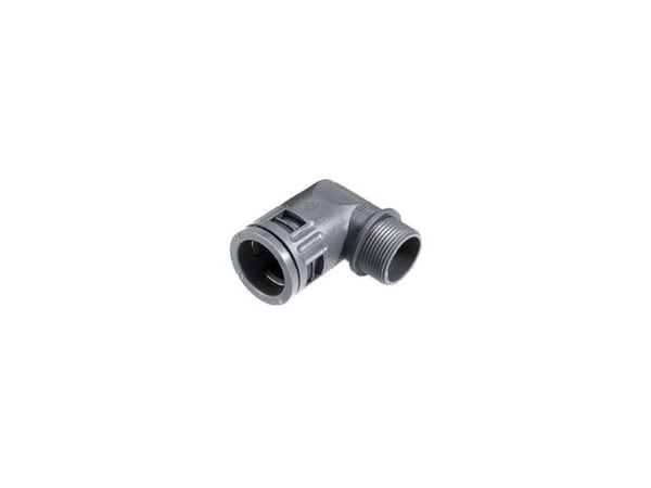 Lapp SILVYN 55501180, Putkikulmakappale, Harmaa, Polyamidi, Metrinen, M25, IP68, IP69