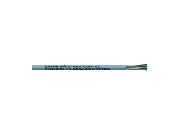 LAPP ÖLFLEX® CLASSIC 110 H styrkabel 7 G 0,50 mm² grå 10019906-100, 100 m