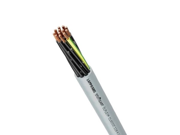LAPP ÖLFLEX® CLASSIC 110 H styrkabel 5 G 0,50 mm², grå, 10019905-100, 100 m