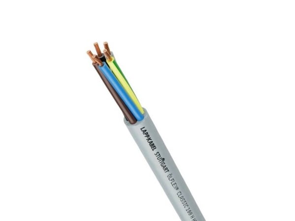 Lapp ÖLFLEX CLASSIC 100 H, 50 m, 4 mm ², Svart, 192 kg/km, 372 kg/km, 4000 V