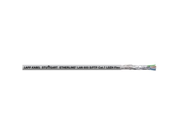 LAPP 2170142-500 nettverkskabel Cat.7 råkabel S/FTP 4 x 2 x 0,13 mm² grå 500 m (2170142-500)
