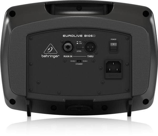 Behringer B105D, Koko alue, Langallinen & langaton, 50 W, musta