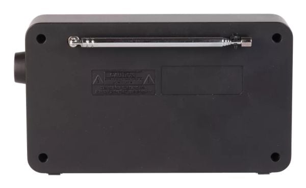 DENVER DAB-57 - Bärbar DAB-radio - 10 Watt - svart
