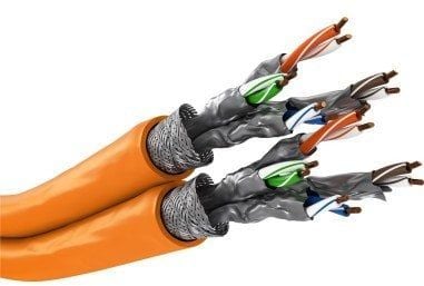 Goobay 75714, 50 m, Cat7a, S/FTP (S-STP), Oransje