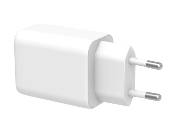 DELTACO - Strømadapter - GaN - 67 watt - 3.35 A - PD/PPS, SFC (USB-C) - hvit