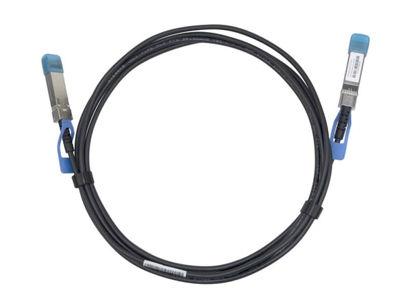 DELTACO - 25GBase-CU direkte tilkoblingskabel - SFP28 til SFP28 - 3 m - toakset - passiv - svart
