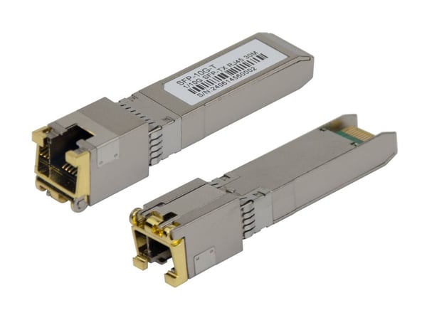 DELTACO - SFP+ transceivermodul - 10GbE - 10GBase-T - RJ-45 - opp til 30 m