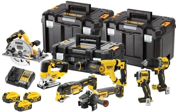DEWALT.COMBO KIT 18V DCK706P3T 7-EL. 3x5.0Ah TSTAK