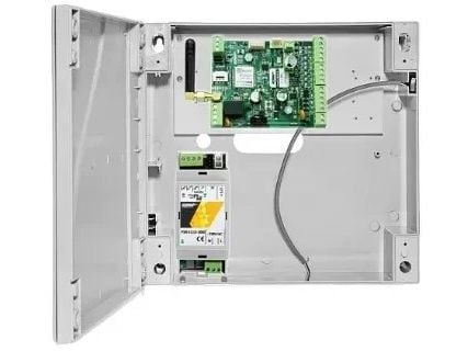 Ropam ROPAM Basic4G-SET Basic4G/AT-GSM-MINI90/O-R3P/PSR-ECO-2012 – LTE-modul i innfelt boks med strømadapter -ECO* og GSM/LTE-antenne