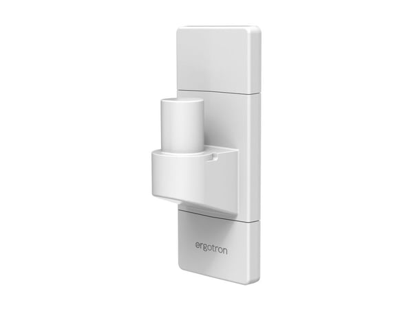 Ergotron LX Pro - Monteringssett (veggmonteringssokkel, plastlokk, festeanordninger) - konverteringssett - stål, aluminium - hvit Ergotron LX Pro - Monteringssett (veggmonteringssokkel, plastlokk, festeanordninger) - konverteringssett - stål, aluminium - hvit