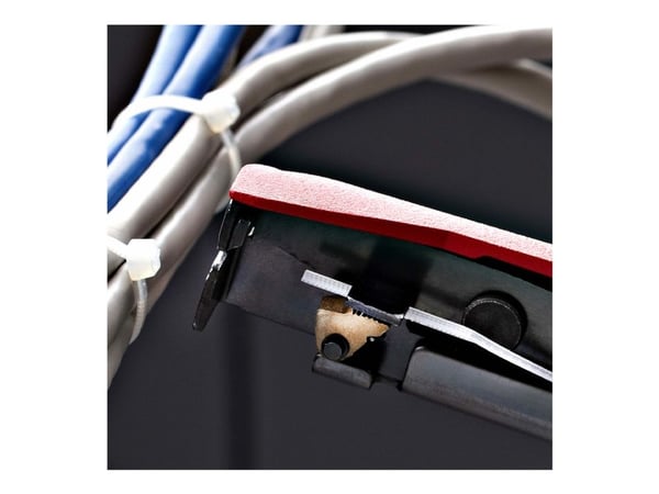 StarTech.com N10MM-CABLE-TIE-GUN, Nailon, Punainen, 2,4 - 4,8 mm, Alumiini, Terästä, 127 mm, 156 mm