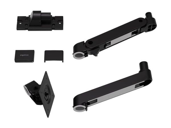 Ergotron LX Pro - Monteringssett (leddarm) - modulær - for LCD-skjerm - svart - skjermstørrelse: inntil 34" - veggmonterbar