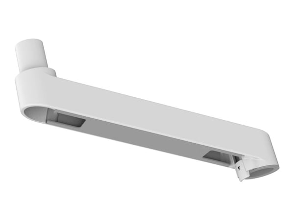 Ergotron LX Pro - Monteringskomponent (9"-forlengelsesarm) - aluminium - hvit - monitorarm, kan monteres på tastaturbrett - for P/N: 45-683-290, 45...