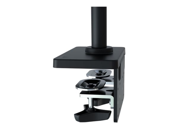 Ergotron LX Pro - Monteringssett (stor base, 2 x 2-delte skrivebordsklemmer) - konverteringssett - stål, aluminium - svart - for P/N: 45-683-292, 4...