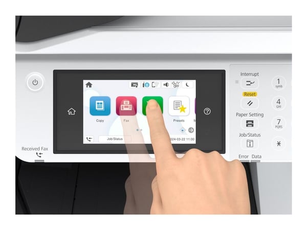 Epson WorkForce Pro EM-C7100DWF BAM - Multifunksjonsskriver - farge - ink-jet - A3 (297 x 420 mm) (original) - A3 (medie) - opp til 22 spm (kopieri...