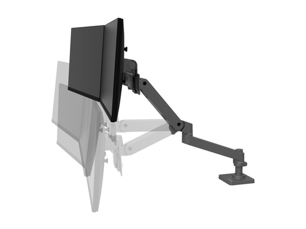 Ergotron LX-sarja 45-684-293, kiinnitin, 8,5 kg, 68,6 cm (27"), 100 x 100 mm, korkeussäätö, harmaa