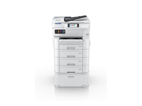 Epson WorkForce Pro EM-C7100DWF BAM - Multifunksjonsskriver - farge - ink-jet - A3 (297 x 420 mm) (original) - A3 (medie) - opp til 22 spm (kopieri...