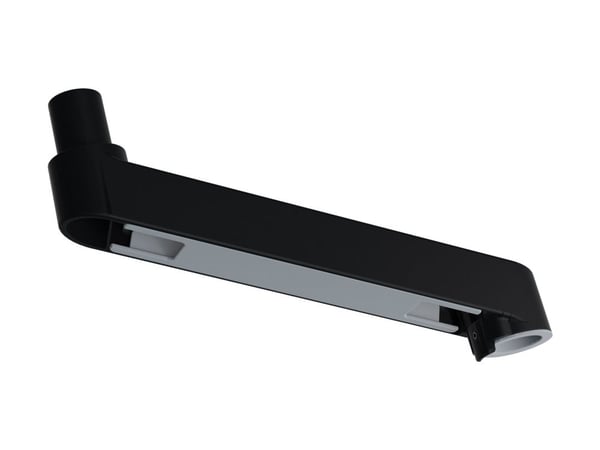 Ergotron LX Pro - Monteringskomponent (9"-forlengelsesarm) - aluminium - svart - monitorarm, kan monteres på tastaturbrett - for P/N: 45-683-292, 4...