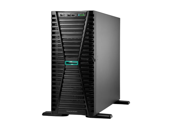 HPE ProLiant ML110 Gen11 - Server - tower 4.5U - 1-veis - 1 x Xeon Bronze 3508U / inntil 2.2 GHz - RAM 32 GB - SATA - hot-swap 3.5" brønn(er) - HDD...