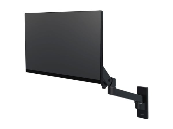 Ergotron LX Pro - Monteringssett (leddarm) - modulær - for LCD-skjerm - svart - skjermstørrelse: inntil 34" - veggmonterbar