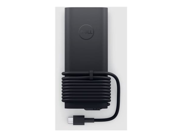 Dell - USB-C strömadapter - Gallium-nitrid (GaN), slim - AC 100-240 V - 130 Watt - Storbritannien - för Alienware x14 R2; Inspiron 16 7620; Latitud...