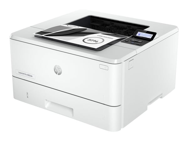 HP LaserJet Pro 4002dn - Skrivare - svartvit - Duplex - laser - A4/Legal - 4800 x 600 dpi - upp till 40 sidor/minut - kapacitet: 350 ark - USB 2.0,...