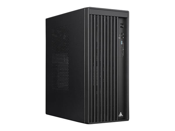 Chieftec UNI Series BS-20B-OP - MT - mini-ITX - ingen strømforsyning (ATX) - svart - USB/lyd