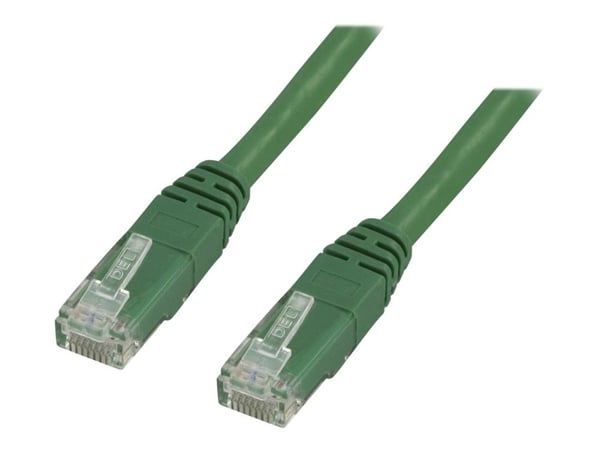 DELTACO - Patch-kabel - RJ-45 (hane) till RJ-45 (hane) - 15 m - UTP - CAT 6 - grön