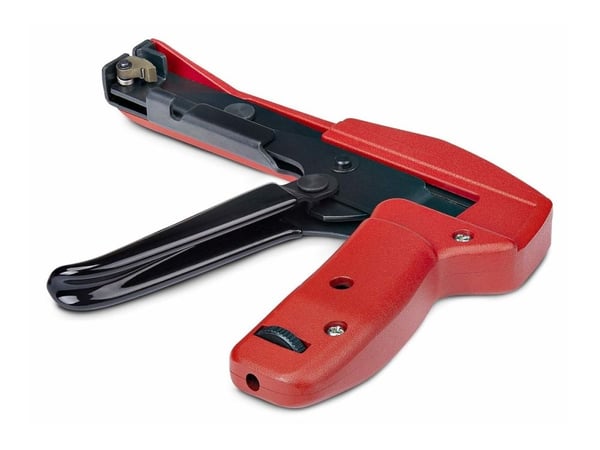 StarTech.com N10MM-CABLE-TIE-GUN, Nailon, Punainen, 2,4 - 4,8 mm, Alumiini, Terästä, 127 mm, 156 mm