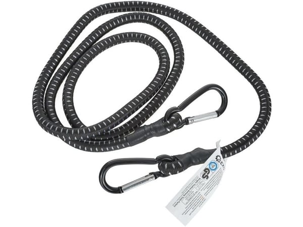Geko transportgummi for feste av bagasje + karabinkroker 10 mm x 150 cm (40) Geko transportgummi for feste av bagasje + karabinkroker 10 mm x 150 cm (40)