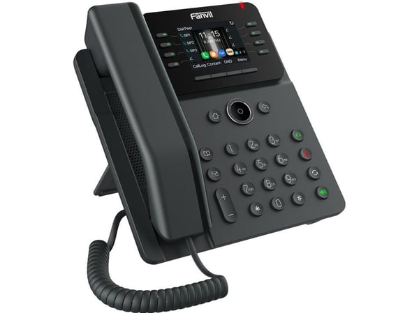 Fanvil V62W, IP-telefon, Sort, Kablet håndsett, SIP-info, 12 linjer, 1000 oppføringer