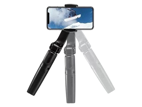Spigen S610W, Smartphone, Svart, Varje varumärke, ABS, Gjuten aluminium, Polykarbonat, iOS/Android, 450 mAh