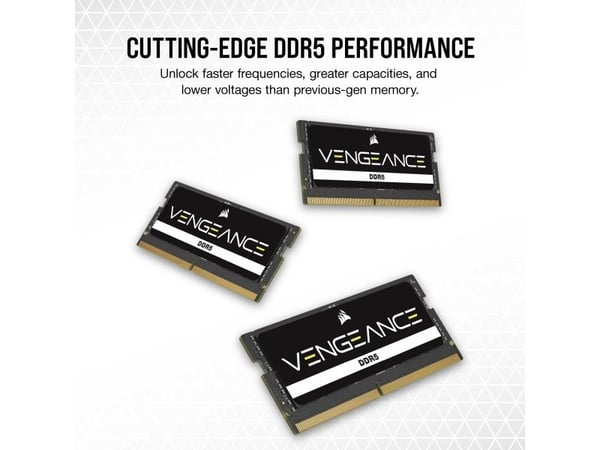 DDR5 - sett - 32 GB: 2 - SO DIMM 262-pin - 5600 MHz