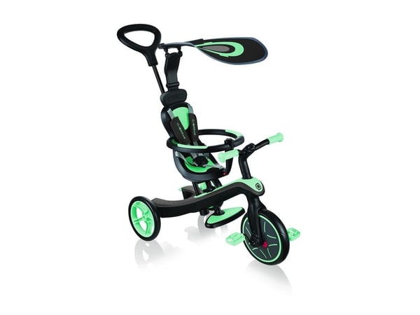 Globber Trike Explorer, Gutt/Jente, Front trekk, Rett opp, Barn, Solide hjul, Mynte