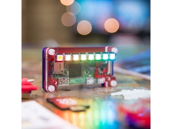 Pimoroni Blinkt!, LED, Raspberry Pi, Raspberry Pi 3/2/B+/A+/Zero/Zero W, Raspberry Pi, Sort, 8 mm, 65 mm