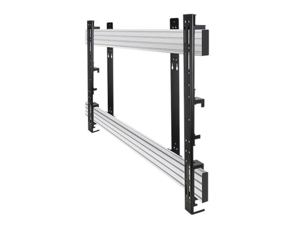 B-TECH BT9903 - Monteringskomponent (veggmontering) - lav profil - for flatpanel - robust - svart - skjermstørrelse: fra 65"