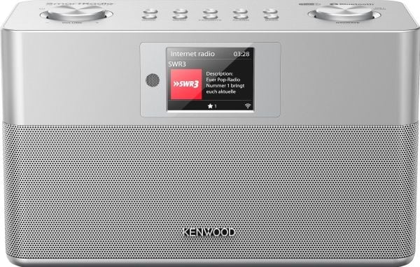 Kenwood CR-ST100S-S, Internet, Digitaalinen, DAB+, FM, 87,5 - 108 MHz, 174.928 ~ 239.200 MHz, PTY