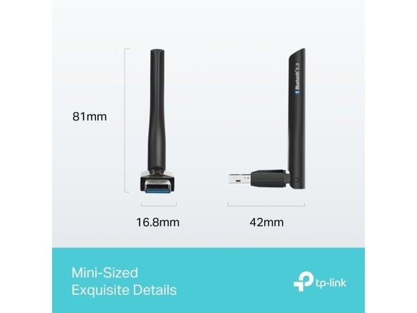 TP-LINK UB500 Plus V1 - Nettverksadapter - USB 2.0 (UB500 Plus)