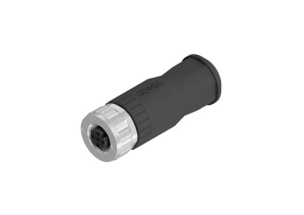 Conec 43-00094, M12x1, Naaras, Kupari, IP67, 1,5 mm², 60 V