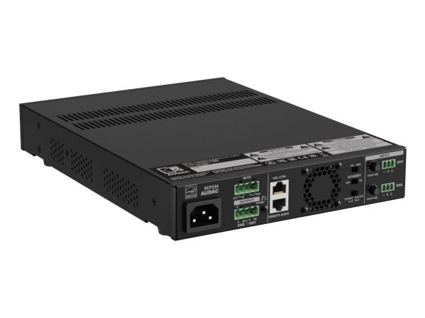 AUDAC SCP224, 2.0 kanaler, 240 W, D, 0,05%, 95 dB, 240 W