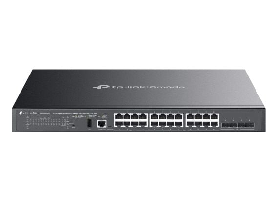 TP-Link Omada SG5428X, Håndtert, L3, Gigabit Ethernet (10/100/1000), Rack-montering