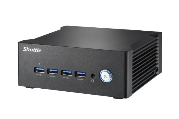 Shuttle XPC nano NT10H9 - Barebone - mini-PC 1 x Core Ultra 9 185H / inntil 5.1 GHz - RAM 0 GB - Intel Arc Graphics - Gigabit Ethernet, 2.5 Gigabit...