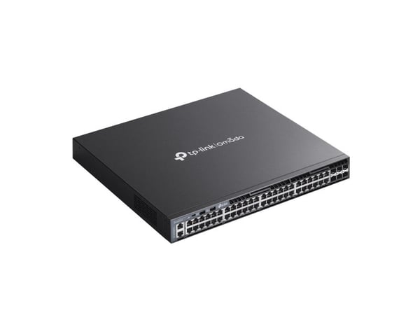 TP-Link Omada SG6654X, Håndtert, L3, Gigabit Ethernet (10/100/1000), Rack-montering, 1U