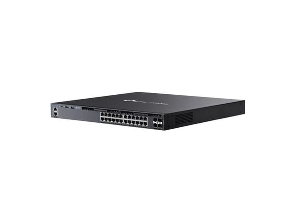 TP-Link Omada SG6428XHP, Håndtert, L3, Gigabit Ethernet (10/100/1000), Strøm over Ethernet (PoE), Rack-montering, 1U