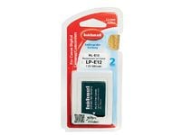 Hähnel HL-E12 - Batteri - Li-Ion - 800 mAh - for Canon EOS 100D, Kiss M, Kiss M2, Kiss X7, M, M10, M100, M2, M50, Rebel SL1; PowerShot SX70