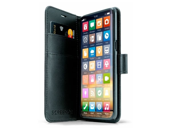 Screenor Smart - Lommebok for mobiltelefon - termoplast-polyuretan (TPU), økolær - for Samsung Galaxy S25