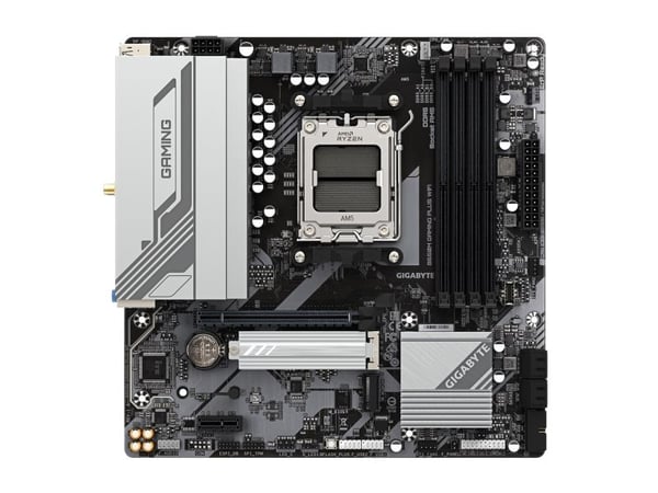 Gigabyte B650M GAMING PLUS WIFI - 1.X - emolevy - micro ATX - Socket AM5 - AMD B650 Chipset - USB 3.2 Gen 1, USB-C 3.2 Gen 1 - 2.5 Gigabit LAN, Blu...