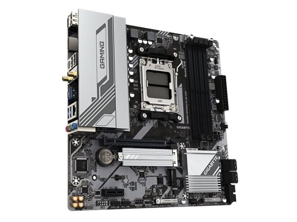 Gigabyte B650M GAMING PLUS WIFI - 1.X - emolevy - micro ATX - Socket AM5 - AMD B650 Chipset - USB 3.2 Gen 1, USB-C 3.2 Gen 1 - 2.5 Gigabit LAN, Blu...